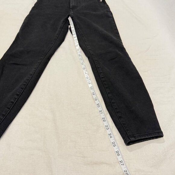 Everlane The Way High Skinny Ankle Jean Black Size 29 - Picture 6 of 8